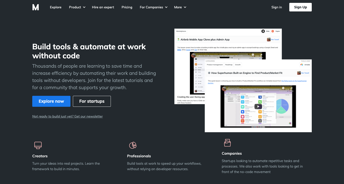 build tools without code build tools without code