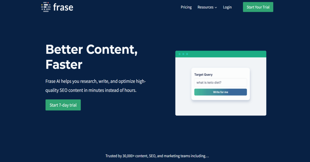 Best AI SEO Software Tools For Content Creation Best AI SEO Software Tools For Content Creation
