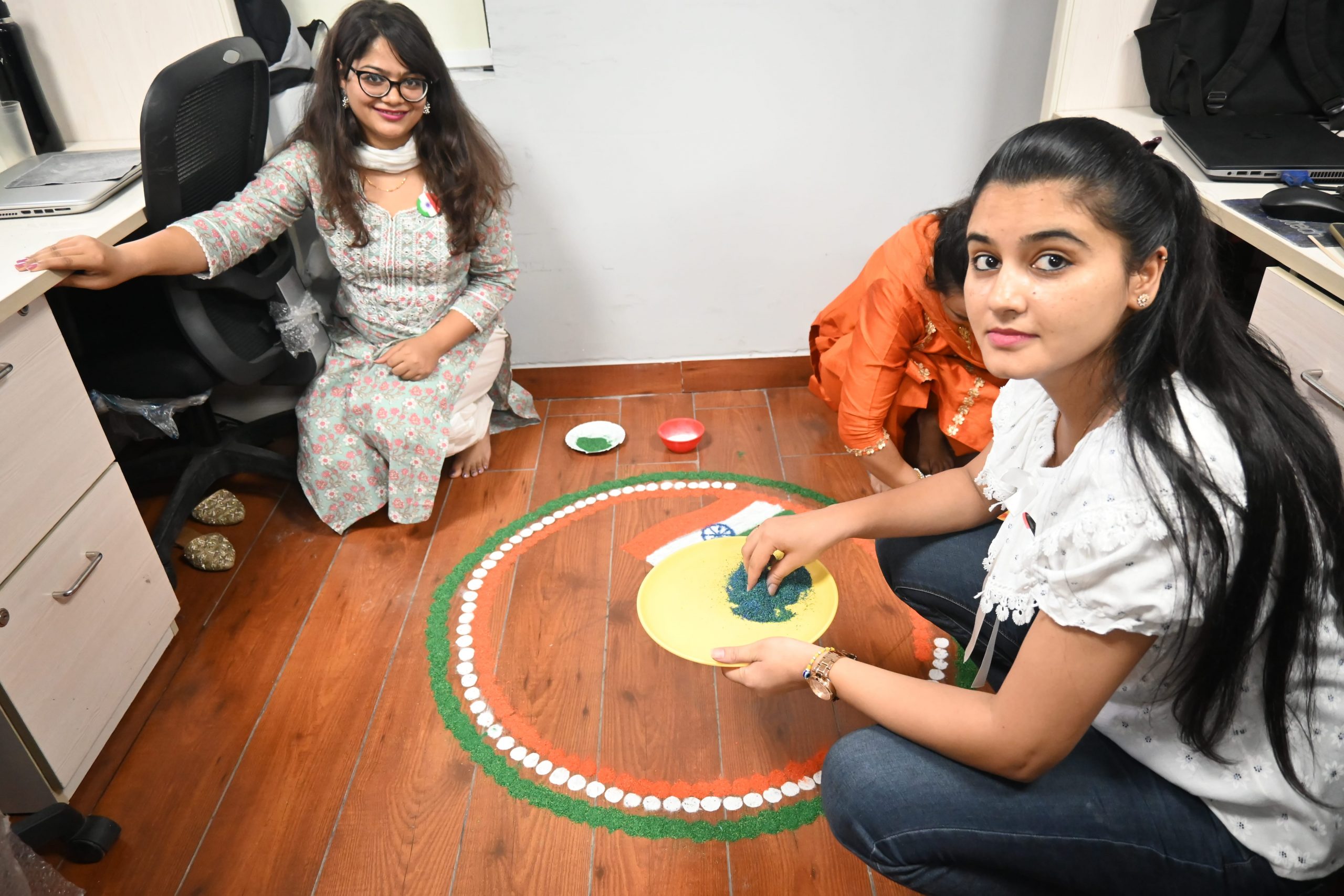 Independence Day Rangoli - RedBlink