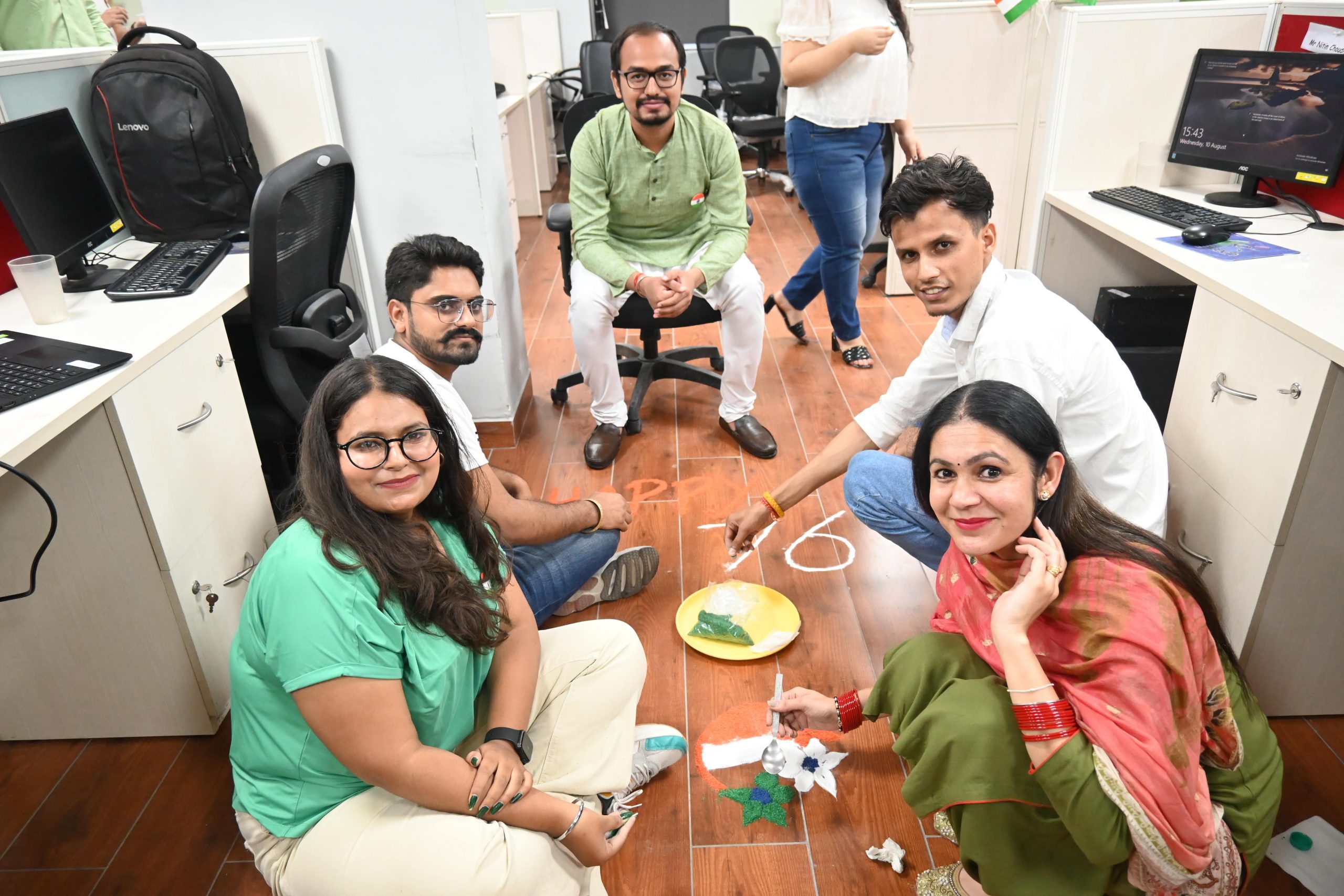 Independence Day Rangoli - RedBlink
