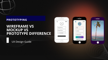 Wireframe vs Mockup vs Prototype Difference