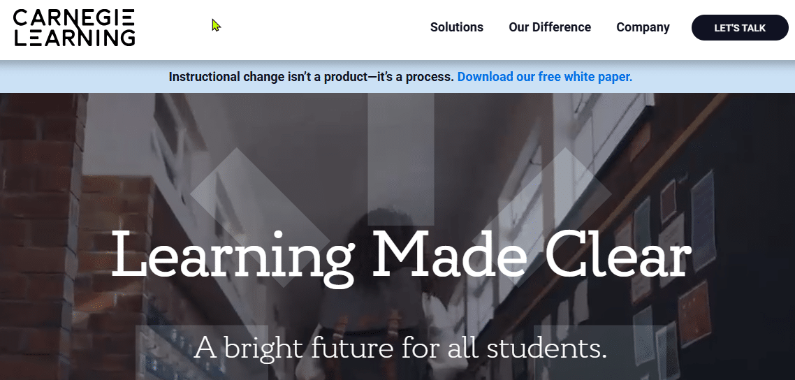 Carnegie Learning - K-12 Education Solutions Provider