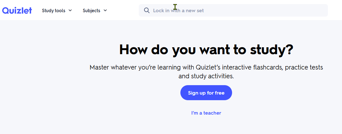 Quizlet - Top AI Tool For Students