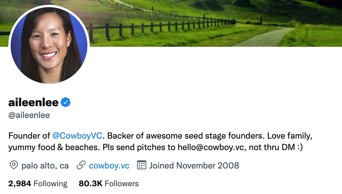 Aileen Lee the VC who coined unicorns